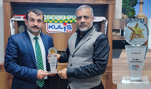 Ömer Ağ’a Yılın en iyi TV Programcısı ödülü