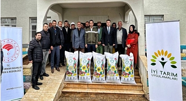 Suruç Belediyesi'nden Çiftçilere Gübre Desteği