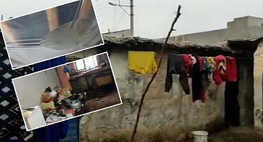 Urfa’daki mağdur ailenin evi ‘pes’ dedirtti!
