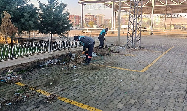 Viranşehir’de birçok yerde temizlik çalışması yapıldı!