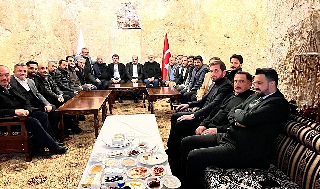 Abdullah Barut'un ev sahipliğinde bir toplantı düzenledi.