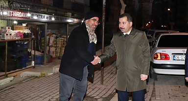 Başkan Baydilli Günün İlk Işıklarıyla Birlikte Sahada