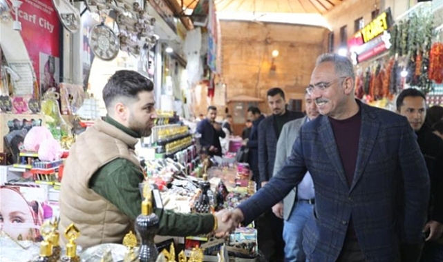 Başkan Kuş esnafın taleplerini dinledi