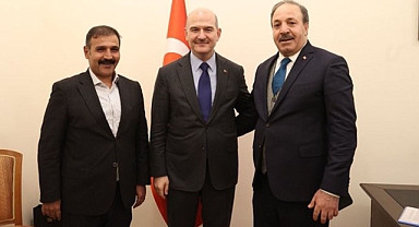 Başkan Yetim'den Süleyman Soylu'ya teşekkür ziyareti!