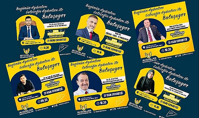Bugünün Aydınları Geleceğin Aydınları İle Buluşuyor