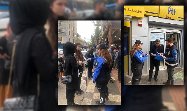 Dikkat! Polis Suruç'ta 4378 vatandaşı uyardı!