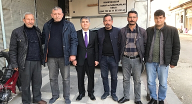 Dr. Süleyman Gök ziyaretlerini sürdürüyor