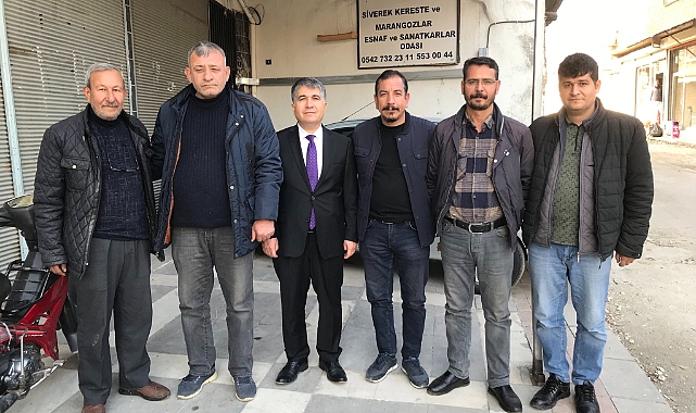 Dr. Süleyman Gök ziyaretlerini sürdürüyor
