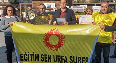 Eğitim Sen Şanlıurfa Şubesi'nden yarıyıl değerlendirmesi!