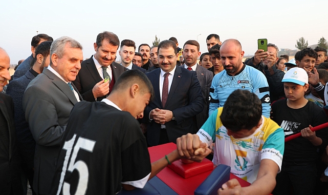 Haliliye’de Köylerarası Spor Müsabakasında Ödüller Verildi