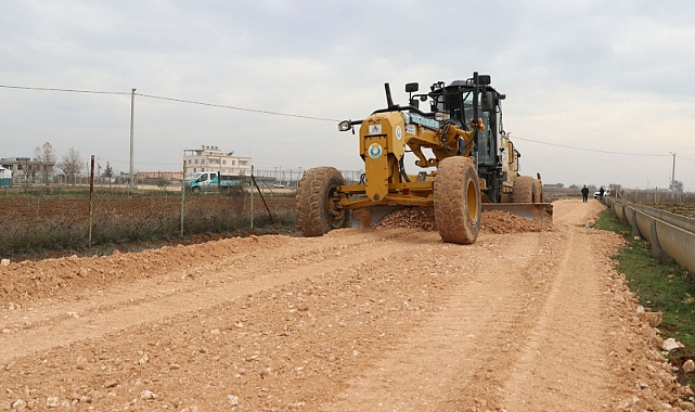 Haliliye’de Yol Çalışmaları Merkez Ve Kırsal Mahallelerde Sürüyor