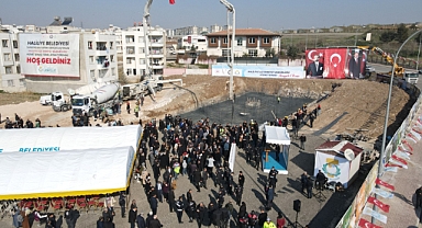 Haliliye İlçe Emniyet Müdürlüğü Hizmet Binasının Temeli Atıldı