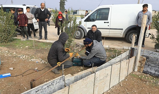 Harran’da gençler için çalışma başladı!