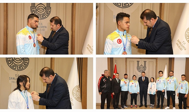 Şampiyonlar ödüllendirildi