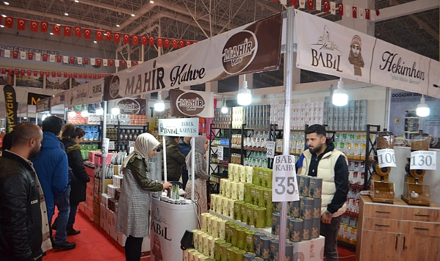 Şanlıurfa'da Fuar Alanında Mahir Kahve Yerini Aldı