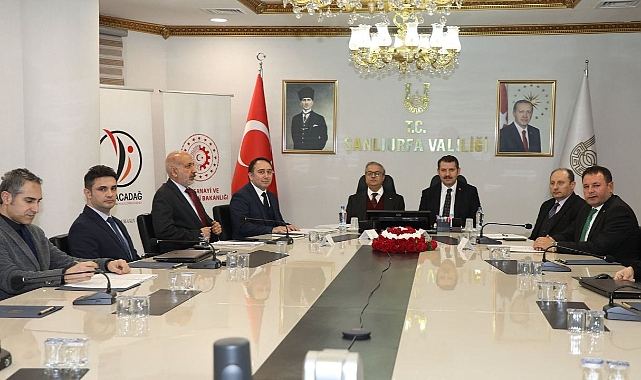 Şanlıurfa'da önemli toplantı!