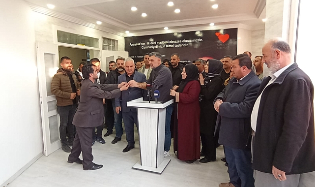 Şanlıurfa'da Türkiye Değişim Partisine katılımlar devam ediyor.