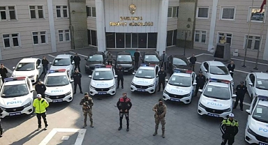 Şanlıurfa İl Emniyet Müdürlüğü araç filosuna 22 araç kattı!