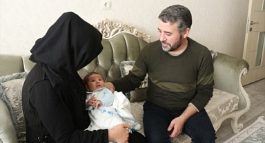 Şanlıurfalı ailenin 18 yıllık çocuk hasreti hastaneyi zılgıtlarla neşelendirdi