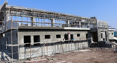 Seyrantepe'de Kapalı Spor Kompleksi Yükseliyor