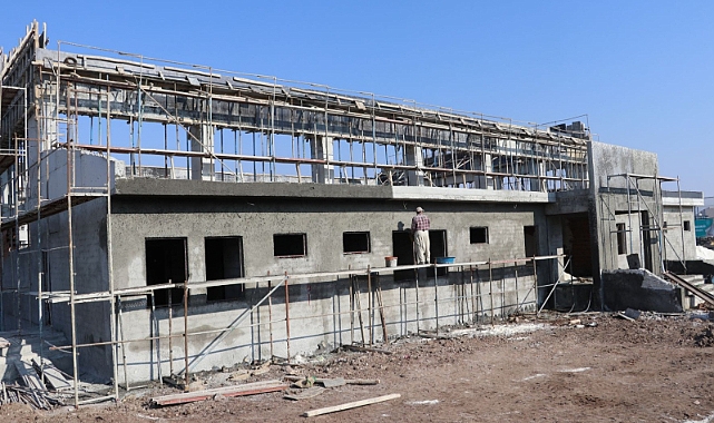 Seyrantepe'de Kapalı Spor Kompleksi Yükseliyor