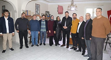 Vali Ayhan Oda Başkanı’yla bir araya geldi!
