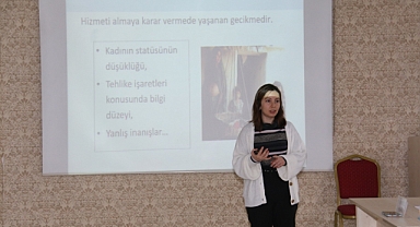 112 personellerine “Hastane Öncesi Obstetrik Aciller Eğitimi” verildi.