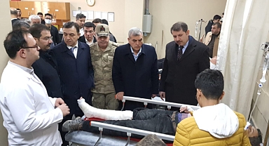 Başkan Beyazgül’den Yaralılara Ziyaret