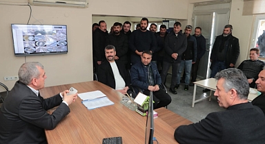 Başkan Beyazgül, ‘’Karla Mücadelede Personellerimizle Sahadayız’’