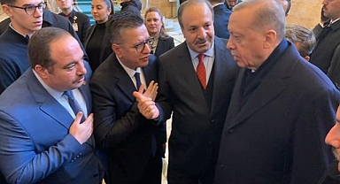 Başkan Ekinci, TBMM’de Cumhurbaşkanı Erdoğan ile görüştü!
