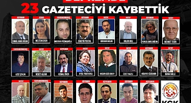 Depremde kaybettiğimiz gazeteci sayısı 23’e yükseldi