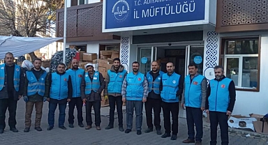 Müftülük, Deprem Bölgesinde Faaliyetlerini Sürdürüyor
