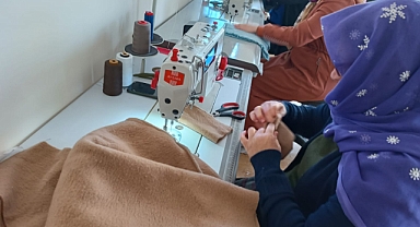 Şanlıurfalı Kadınlardan Yürekleri Isıtan Üretim Seferberliği