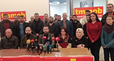 TMMOB Basın Açıklaması