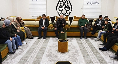 Urfa'da Şair Yazar Sinan Yağmur gençlerle buluştu!