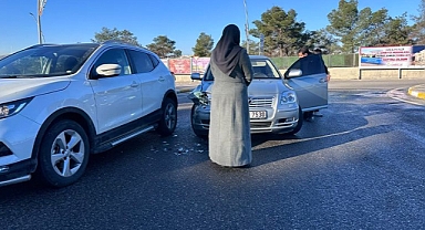 Urfa’daki buzlanma beraberinde kazayı getirdi!