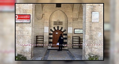 Urfa’daki tarihi cami mühürlendi!