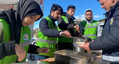 Urfalı gençler Adıyaman'da çalışmalara katıldı