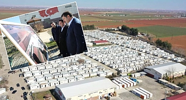 Vali Ayhan inceledi! Harran’daki konteynır kent depremzedelere mi açılacak?