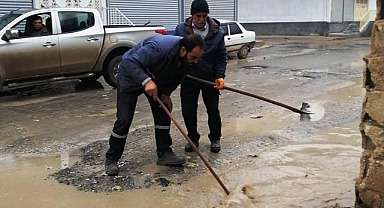 Viranşehir Belediyesi yağışlar için teyakkuza geçti