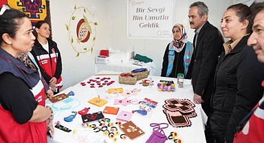 Afet bölgesinde kurslar açıldı!
