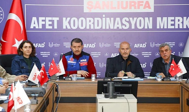 Bakan Soylu da katıldı: Urfa’da değerlendirme toplantısı!