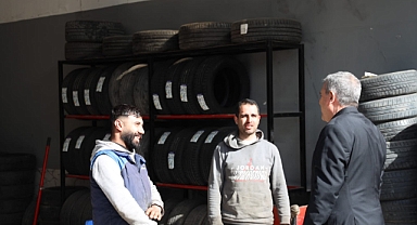 Başkan Beyazgül’den Esnaf Ziyareti