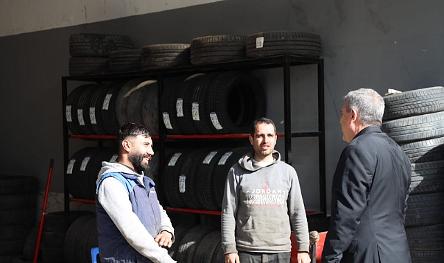 Başkan Beyazgül’den Esnaf Ziyareti