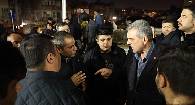 Başkan Beyazgül, “Yaraları Sarana Kadar Çalışmaya Devam Edeceğiz”