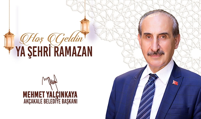 Başkan Yalçınkaya’dan Ramazan Ayı Mesaj