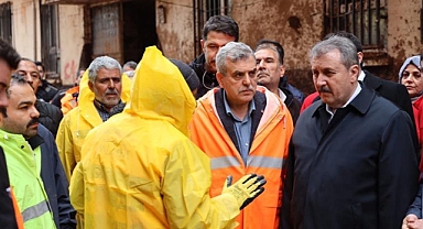 BBP Genel Başkanı Destici ve Beyazgül kentte incelemelerde bulundu!
