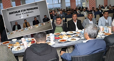 Çengel ve Ekinci muhtarlarla iftarda bir araya geldi!