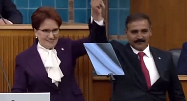 Emin Yetim, İYİ Parti’ye geçti! Rozetini Akşener taktı!