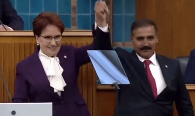 Emin Yetim, İYİ Parti’ye geçti! Rozetini Akşener taktı!
